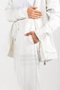 WHITE ZIP UP HOODIE